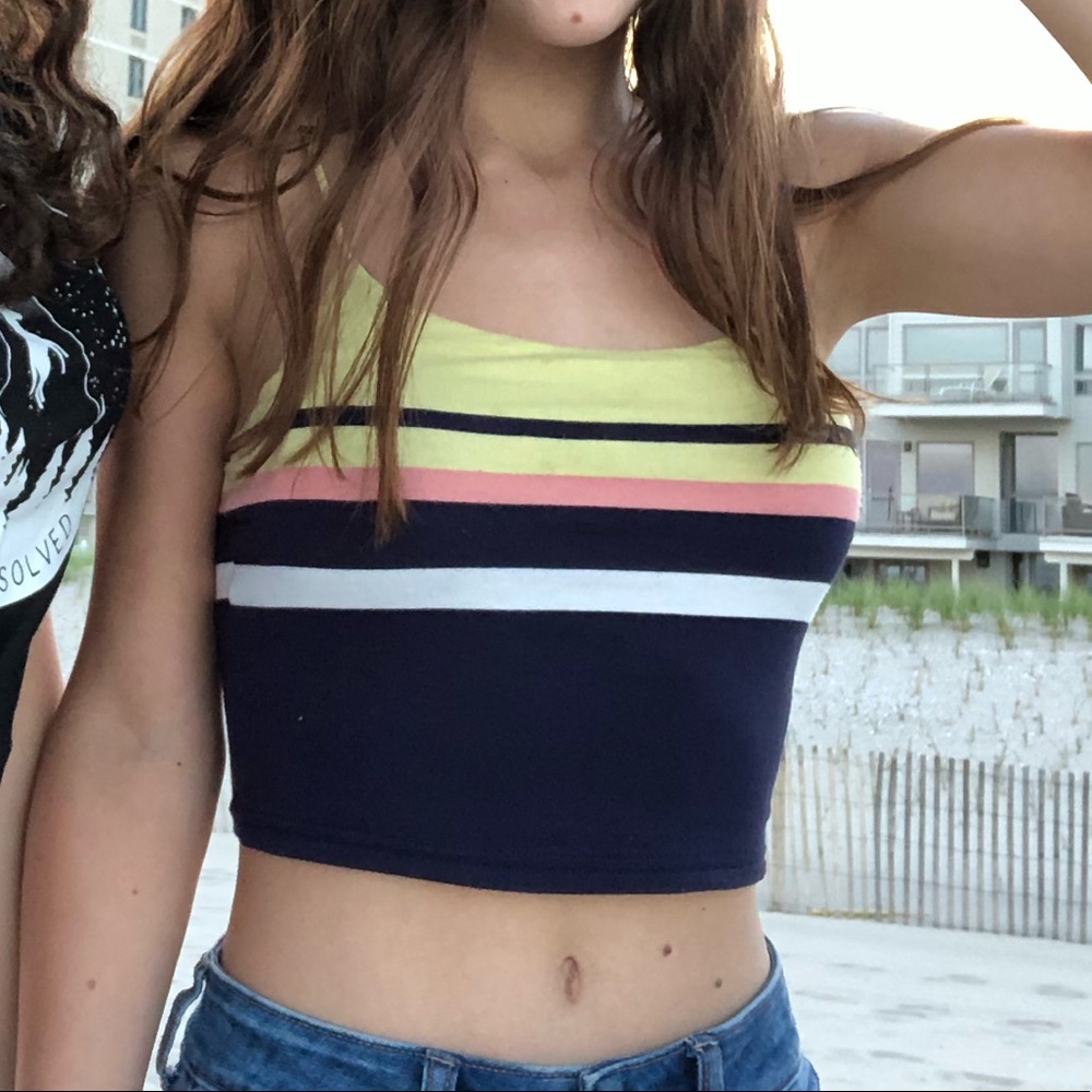 Pacsun basics crop top